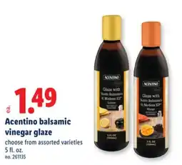 Lidl Acentino balsamic vinegar glaze offer