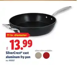 Lidl SilverCrest cast aluminum fry pan offer