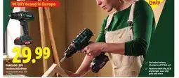 Lidl PARKSIDE 20V cordless drill driver offer