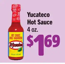 Vallarta Supermarkets Yucateco Hot Sauce offer