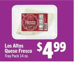 Vallarta Supermarkets Los Altos Queso Fresco offer
