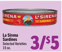 Vallarta Supermarkets La Sirena Sardines offer