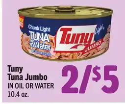 Vallarta Supermarkets Tuny Tuna Jumbo offer