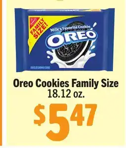 Vallarta Supermarkets Oreo Cookies Family Size offer