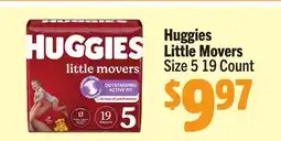 Vallarta Supermarkets HUGGIES Little Movers offer