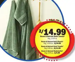 Meijer Room & Retreat Bath Sheets offer