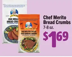 Vallarta Supermarkets Chef Merito Bread Crumbs offer