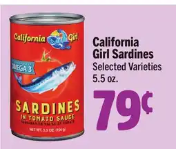 Vallarta Supermarkets California Girl Sardines offer