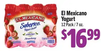 Vallarta Supermarkets El Mexicano Yogurt offer