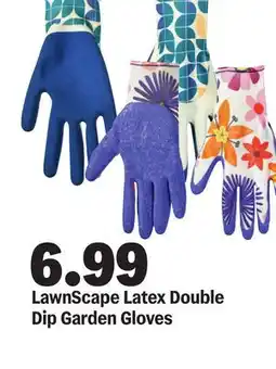 Meijer LawnScape Latex Double Dip Garden Gloves offer