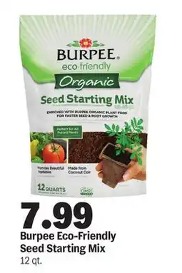 Meijer Burpee Eco-Friendly Seed Starting Mix offer