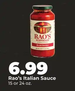 Hy-Vee Rao's Italian Sauce offer