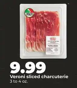 Hy-Vee Veroni sliced charcuterie offer