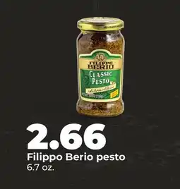 Hy-Vee Filippo Berio pesto offer