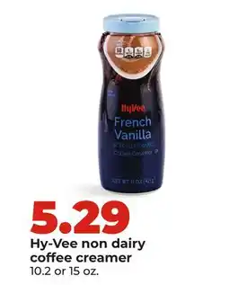Hy-Vee Hy-Vee non dairy coffee creamer offer