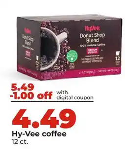 Hy-Vee Hy-Vee coffee offer