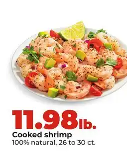 Hy-Vee Cooked shrimp offer