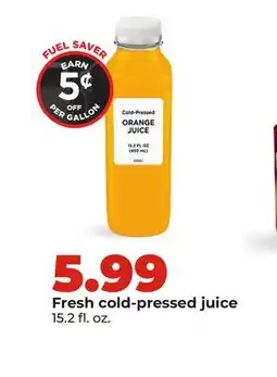 Hy-Vee Fresh cold-pressed juice offer