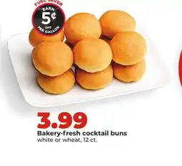 Hy-Vee Bakery-fresh cocktail buns offer