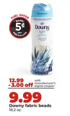 Hy-Vee Downy fabric beads offer