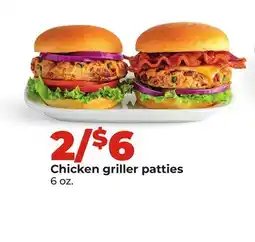 Hy-Vee Chicken griller patties offer