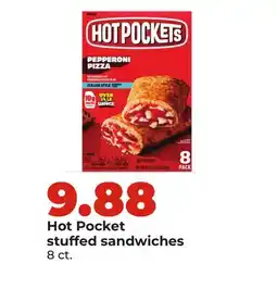Hy-Vee Hot Pocket stuffed sandwiches offer