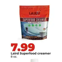 Hy-Vee Laird Superfood creamer offer