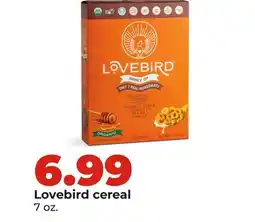 Hy-Vee Lovebird cereal offer