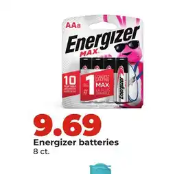 Hy-Vee Energizer batteries offer