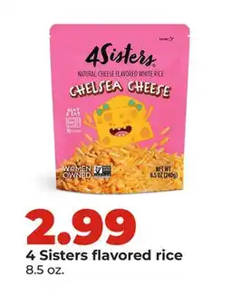 Hy-Vee 4 Sisters flavored rice offer