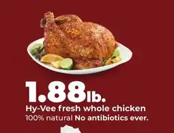 Hy-Vee Hy-Vee fresh whole chicken offer