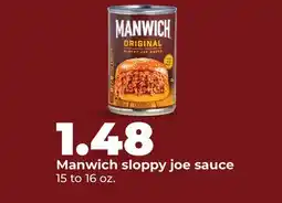 Hy-Vee Manwich sloppy joe sauce offer