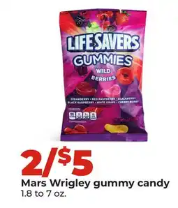 Hy-Vee Mars Wrigley gummy candy offer