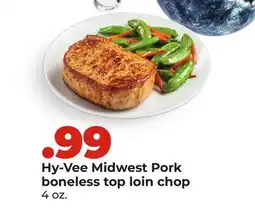 Hy-Vee Hy-Vee Midwest Pork boneless top loin chop offer