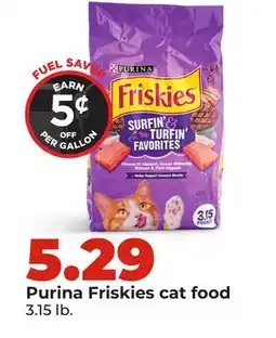Hy-Vee Purina Friskies cat food offer