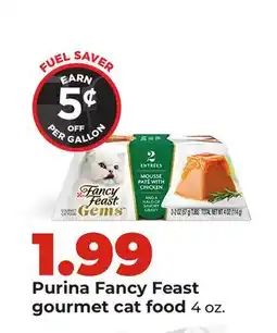 Hy-Vee Purina Fancy Feast gourmet cat food offer