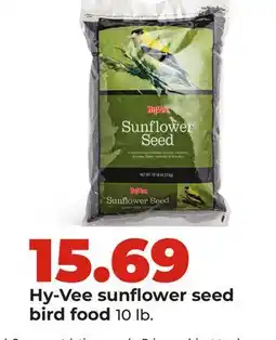 Hy-Vee Hy-Vee sunflower seed bird food offer