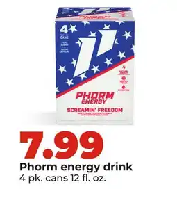Hy-Vee Phorm energy drink offer