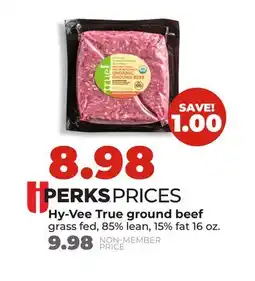 Hy-Vee Hy-Vee True ground beef offer