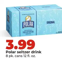 Hy-Vee Polar seltzer drink offer