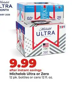 Hy-Vee Michelob Ultra or Zero offer
