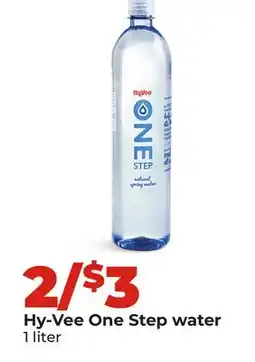Hy-Vee Hy-Vee One Step water offer