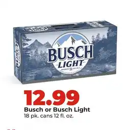 Hy-Vee Busch or Busch Light offer