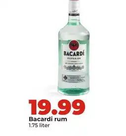 Hy-Vee Bacardi rum offer