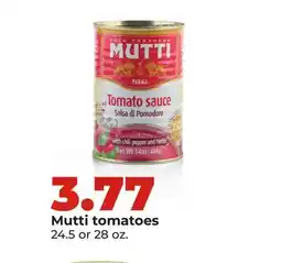 Hy-Vee Mutti tomatoes offer