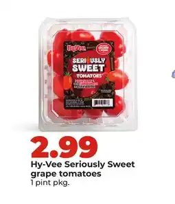 Hy-Vee Hy-Vee Seriously Sweet grape tomatoes offer