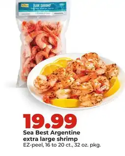 Hy-Vee Sea Best Argentine extra large shrimp offer