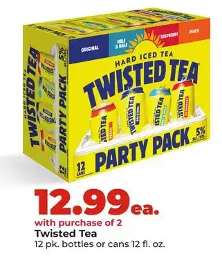 Hy-Vee Twisted Tea offer