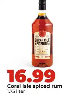 Hy-Vee Coral Isle spiced rum offer