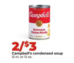 Hy-Vee Campbell's condensed soup offer